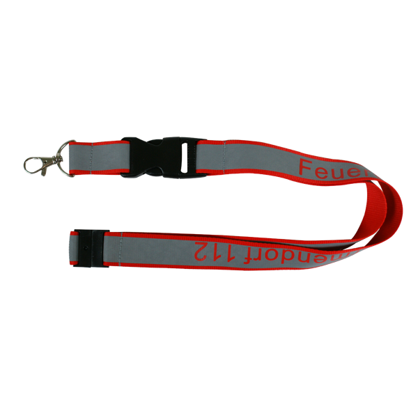 reflective silk-screen printing lanyard in the dark | EVPL4065